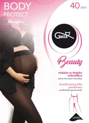 Gatta rajstopy ciążowe BODY PROTECT 40 den Microfibre